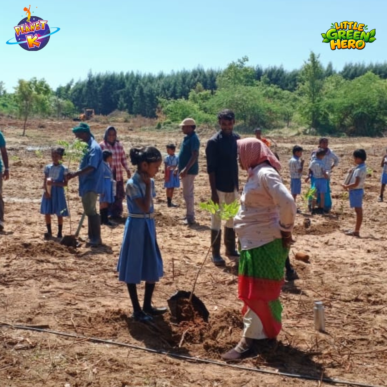 Planet K Sapling Plantation Event